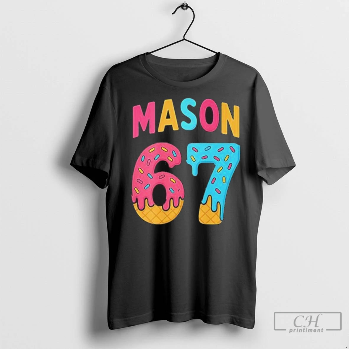 Mason 67 Ice Cream Meme Six Seven 67 T Shirts