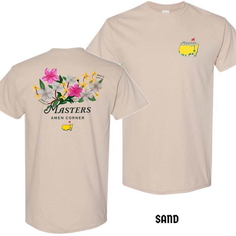 Masters Amen Corner Floral Golf Augusta National 2025 Soft Cotton Sports Shirt Full Colors NEW Trending