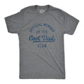 Official Member Cool Dad Club Funny Guys Funny Cool Soft Casual Dark Grey