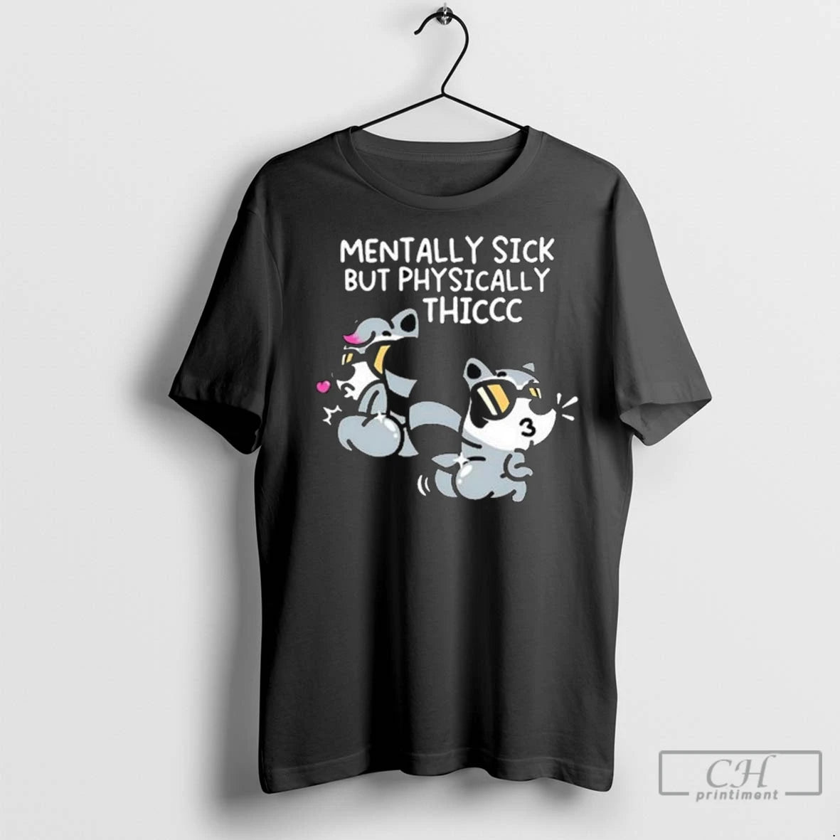 Mentally Sick But Physically Thiccc Long Sleve T Shirts