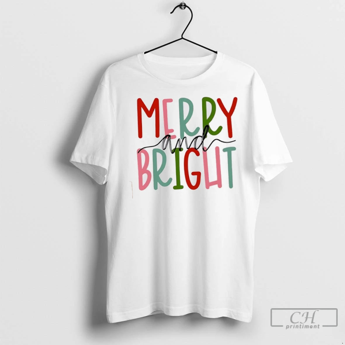 Merry And Bright Christmas T Shirts