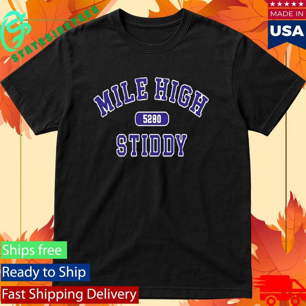 Mile High Stiddy 5280 Shirt Unisex , , , Long Sleeve Tee