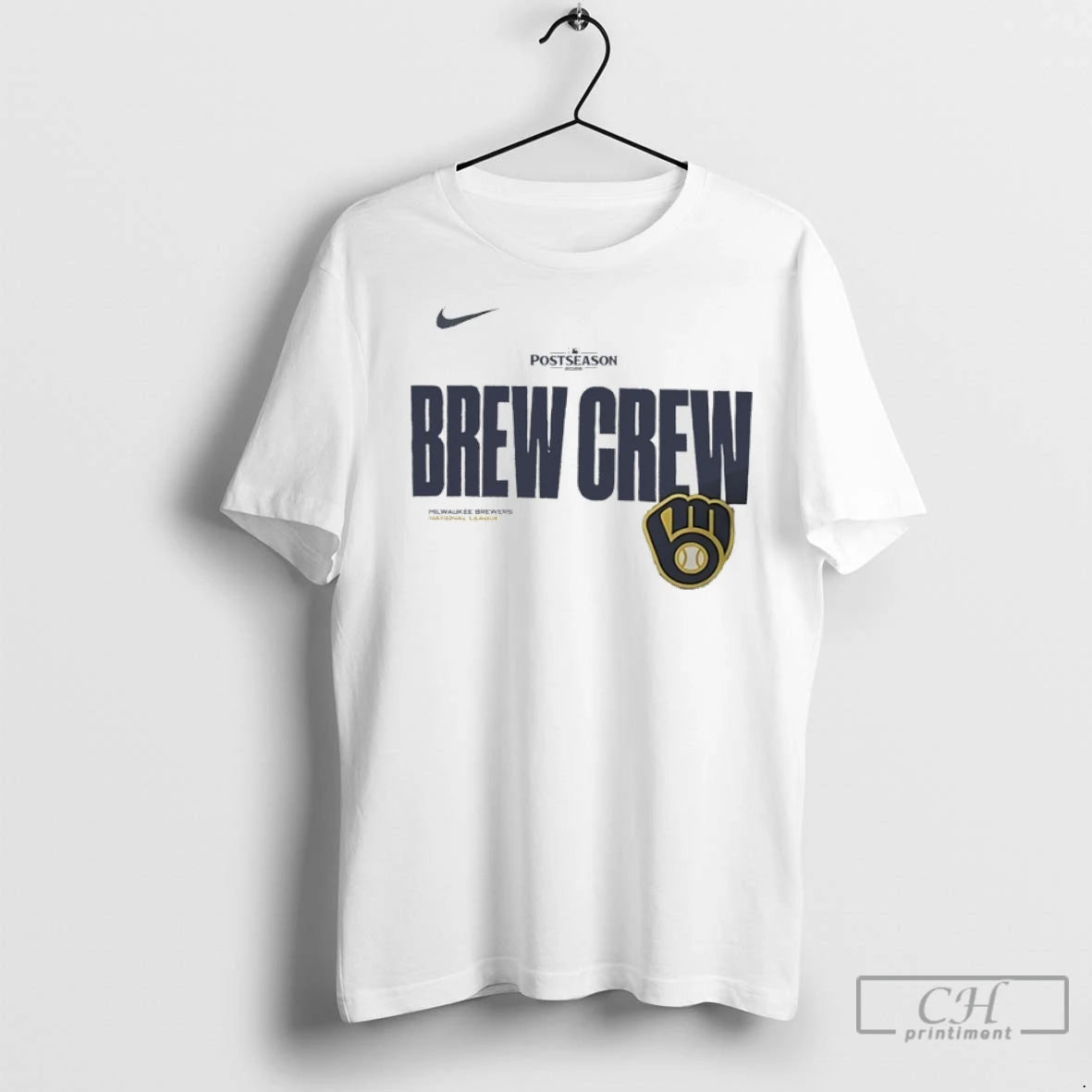 Milwaukee Brewers Brew Crew 2025 Mlb Postseason T Shirts