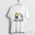 Minion Im Mostly Peace Love And Light Light And A Little Go Foodo Yourself