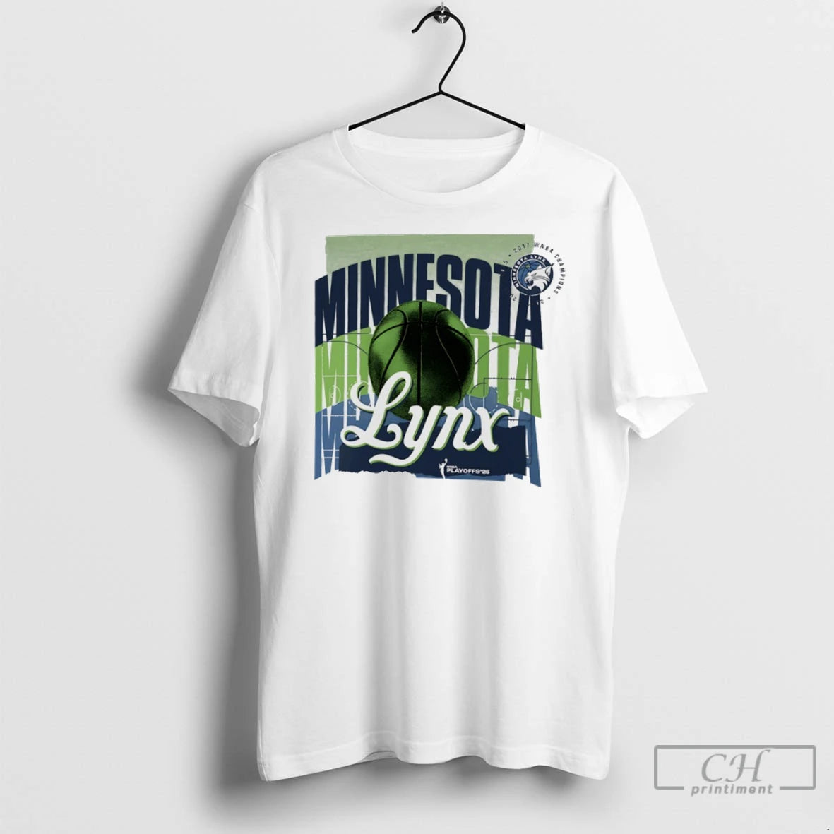 Minnesota Lynx 2025 Wnba Playoffs Power Forward T Shirts