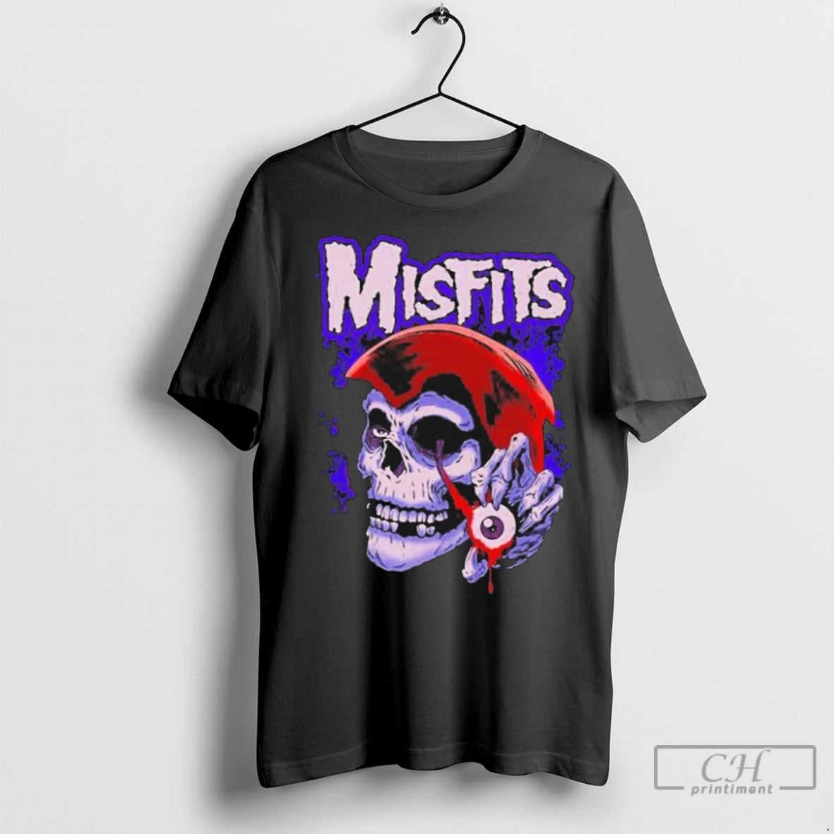 Misfits Evil Eye Fiend A D Skull Eyes T Shirts