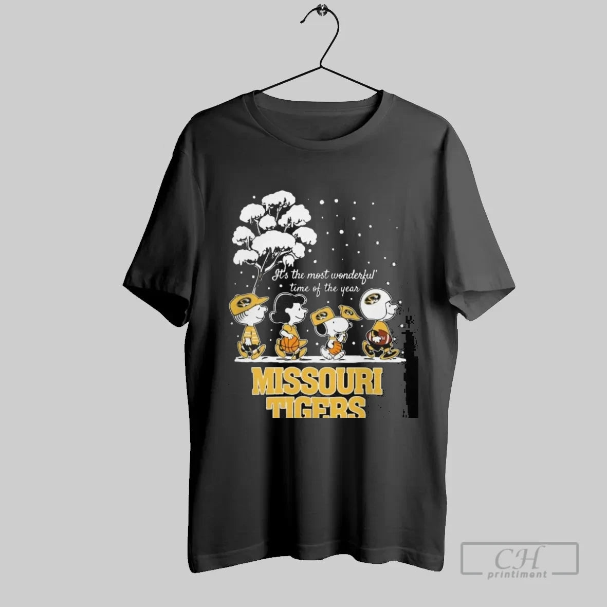 Missouri Tigers X The Peanuts Winter Its The Most Wonderful Time Of The Year 2025
