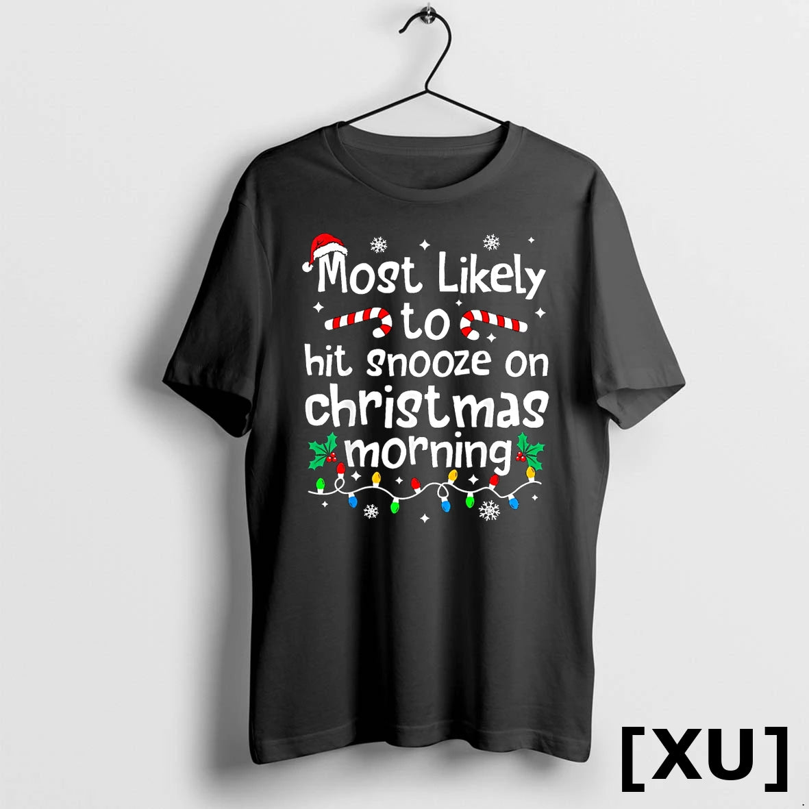 Most Likely To Be Up Early On Christmas Morning Matching Tshirts Sweater