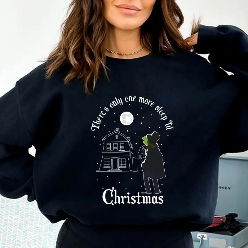 Muppet Carol Shirt Kermit Frog One More Sleep Til Shirt Merry Xmas Shirt Kermit Friends Shirt