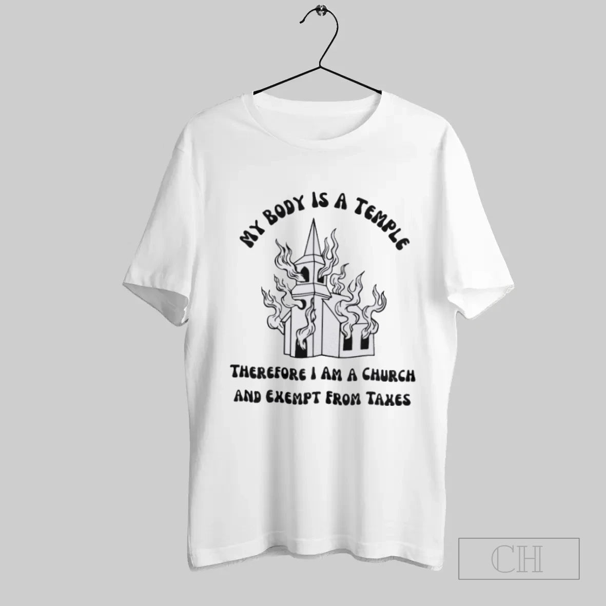 My Body Is A Temple Therefore I Am A Church And Exempt From Taxes