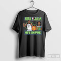 Nba Jam Hes On Fire Anthony Edwards Minnesota Timberwolves T Shirts