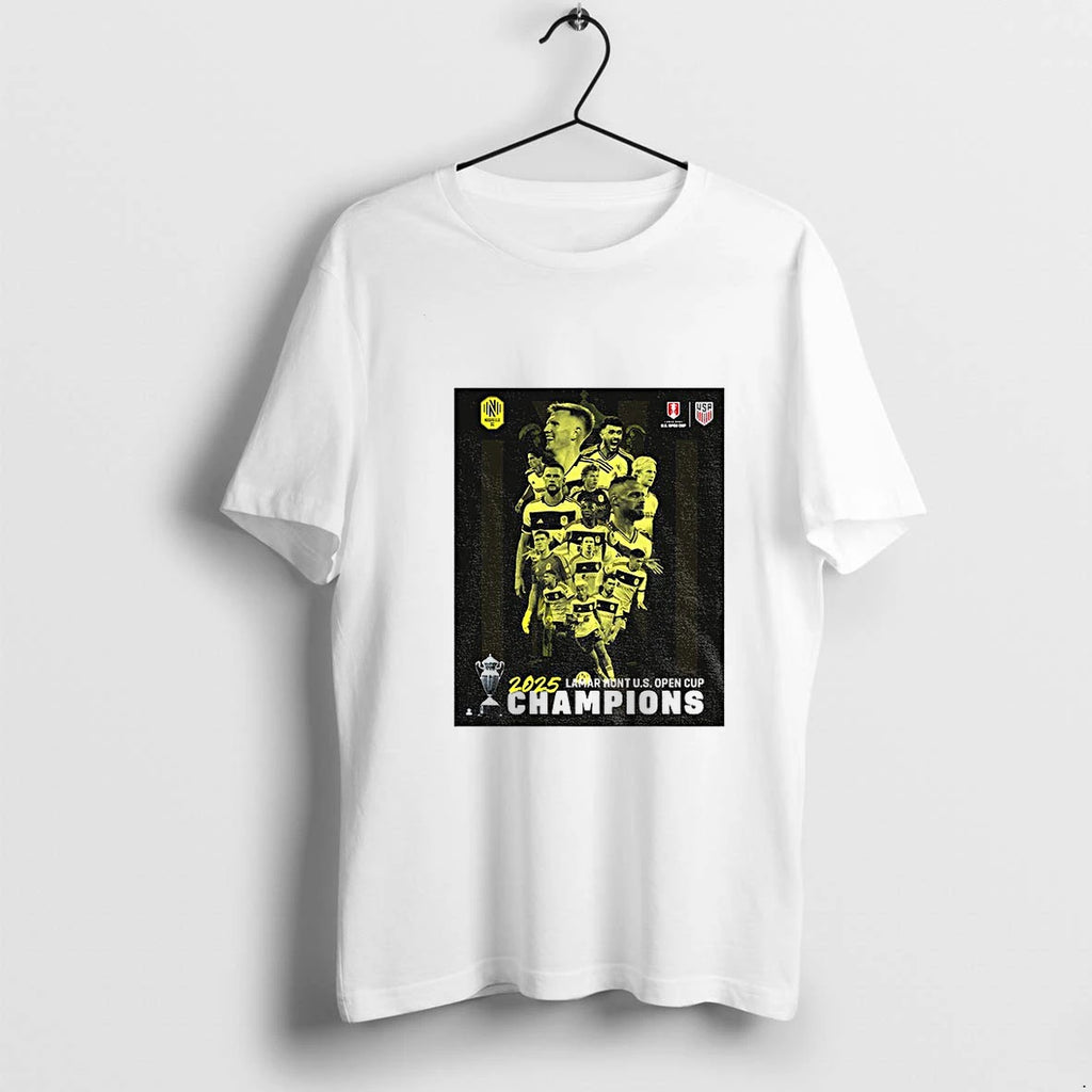 Nashville Sc Football Club 2025 Us Open Cup Champions Tshirts Sweater