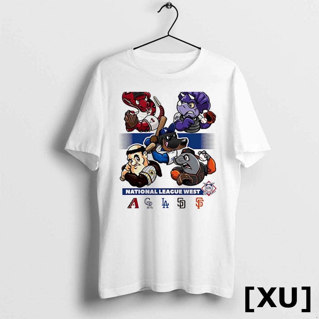 National League West Arizona Diamondbacks Colorado Rockies La Dodgers Sd Padres Sf Giants Tshirts Sweater