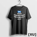 Never Underestimate The Power Of A Scotland Flag Tshirts Sweater