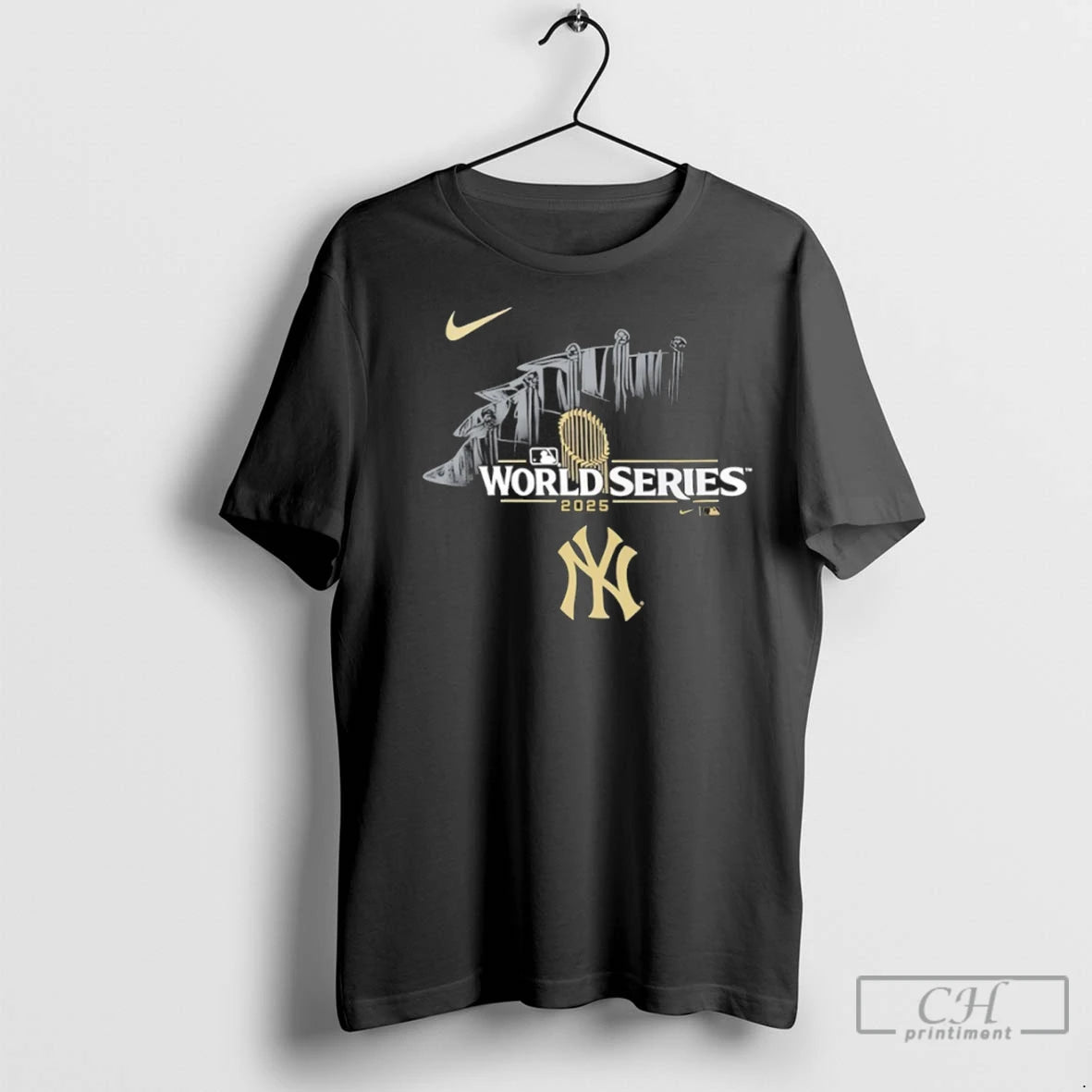 New York Yankees 2025 Ac World Series Champions T Shirts