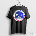 New York Yankees Baseball Heartbeat Ems Skyline T Shirts