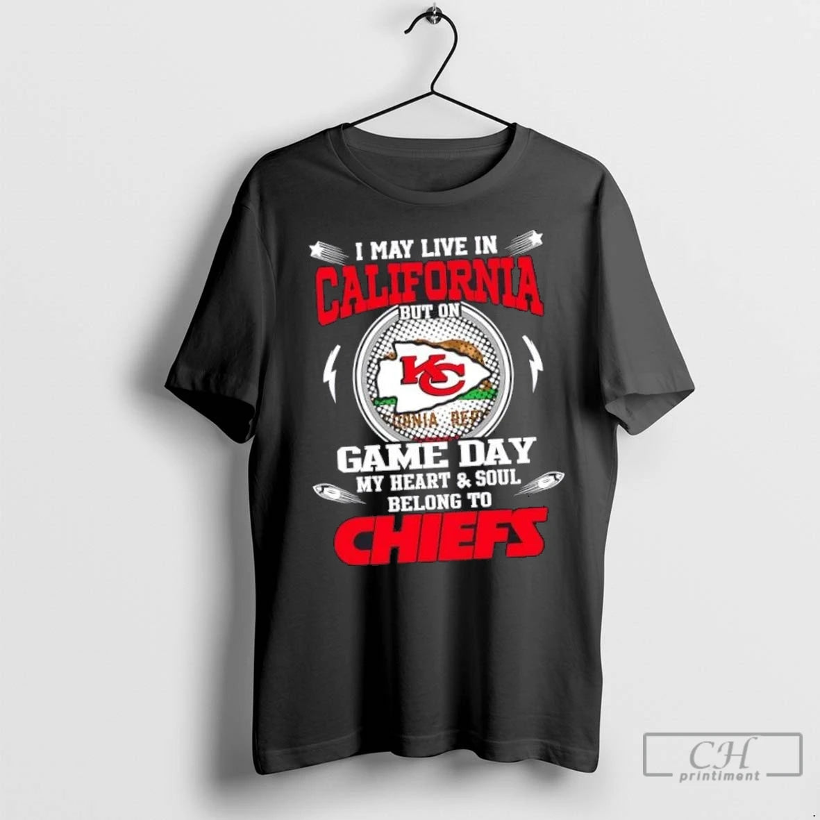 Nice I May Live In California But On Game Day My Heart And Soul Belongs