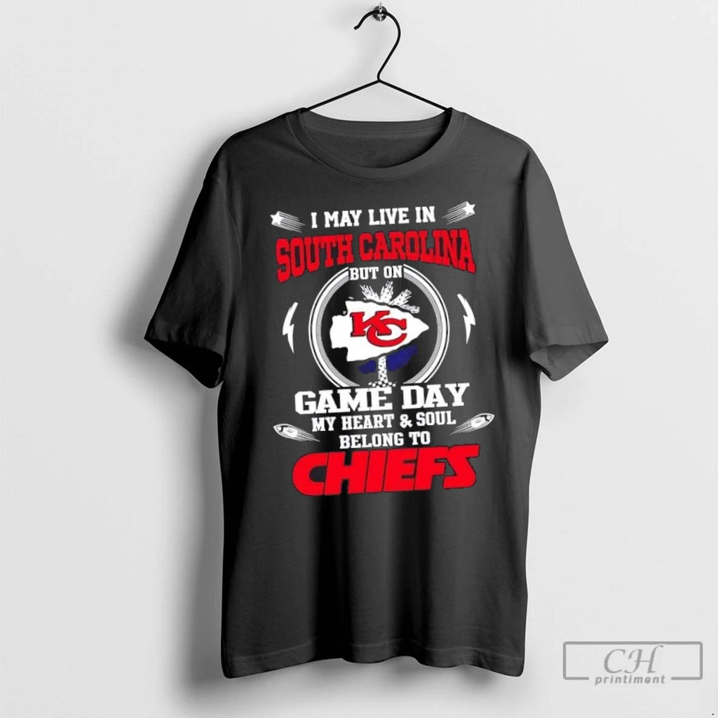 Nice I May Live In South Carolina But On Game Day My Heart And Soul