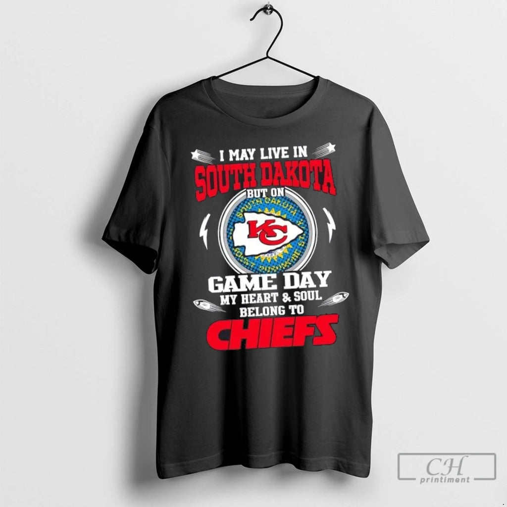 Nice I May Live In South Dakota But On Game Day My Heart And Soul