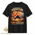 No One Wants To Fight For Trump & Netanyahu Graphic Tee – Anti War Political Streetwear Shirt