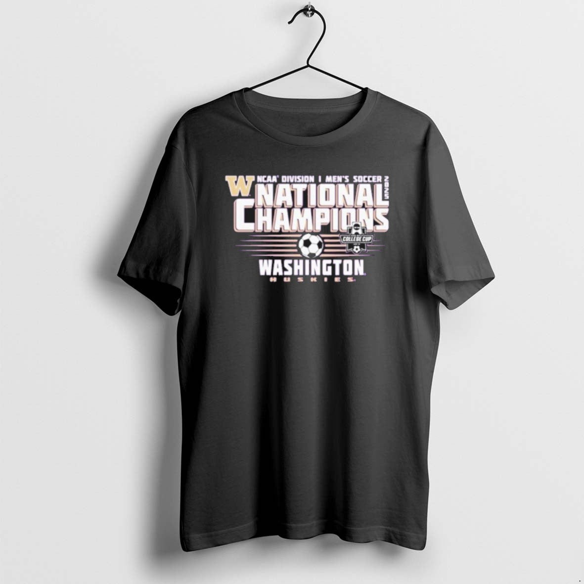 Official 2025 Ncaa Mens Soccer National Champions Washington Huskies