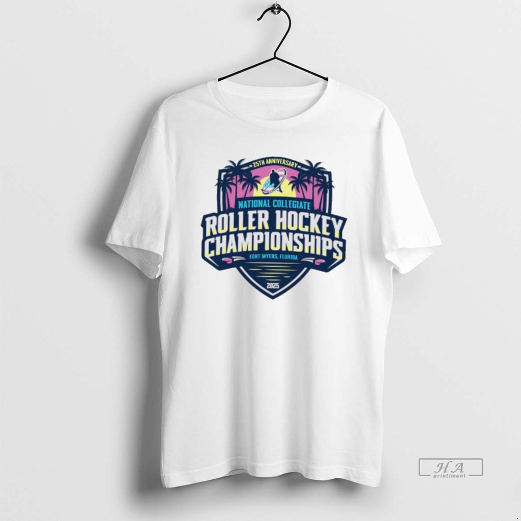 Official 2025 Ncrha National Collegiate Roller Hockey Championships Logo