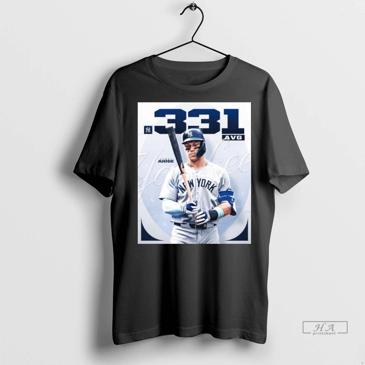 Official Aaron Judge New York Yankees 331 Avg 2025 Long Sleve Tshirts Sweater