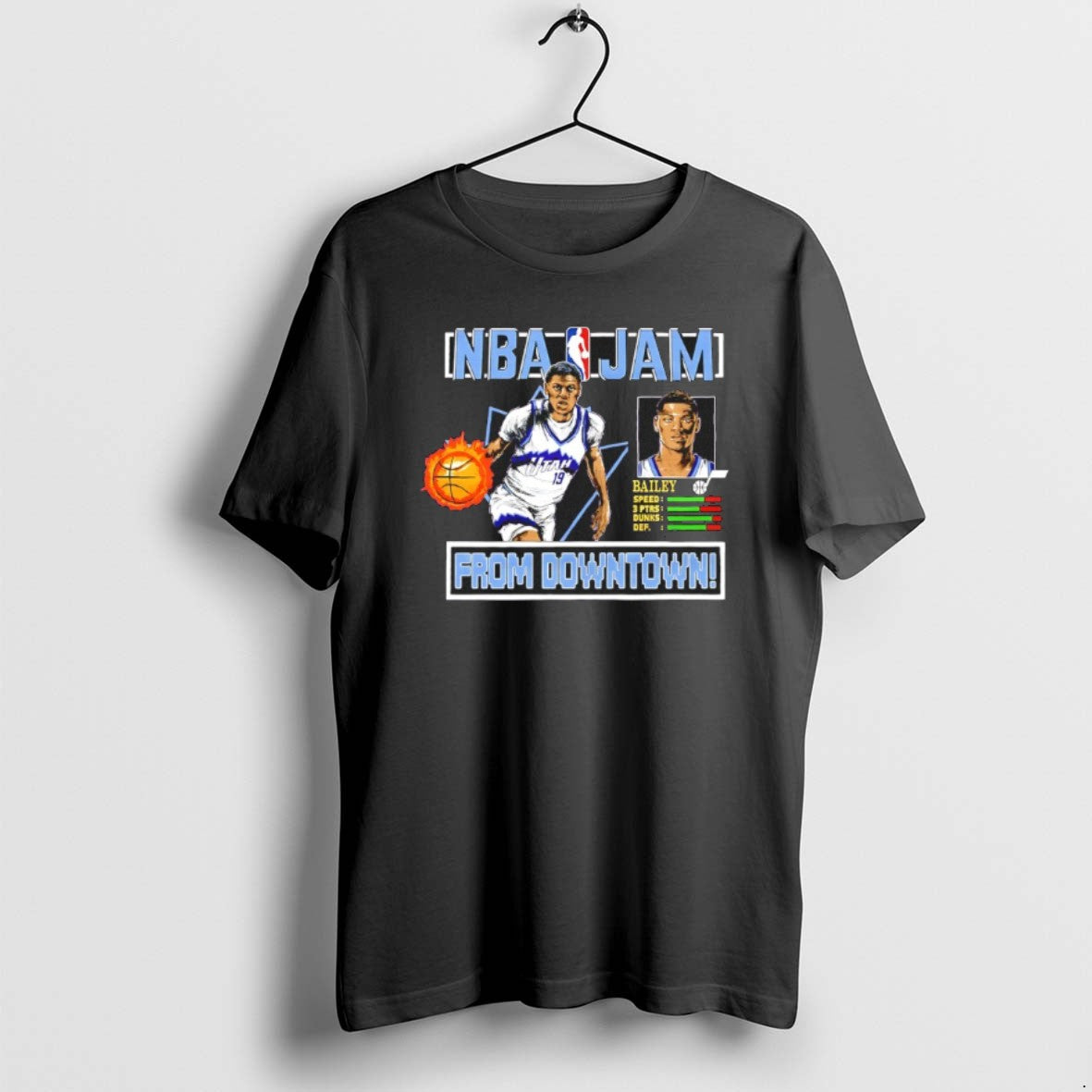 Official Ace Bailey From Downtown Utah Jazz Basketball Nba Jam