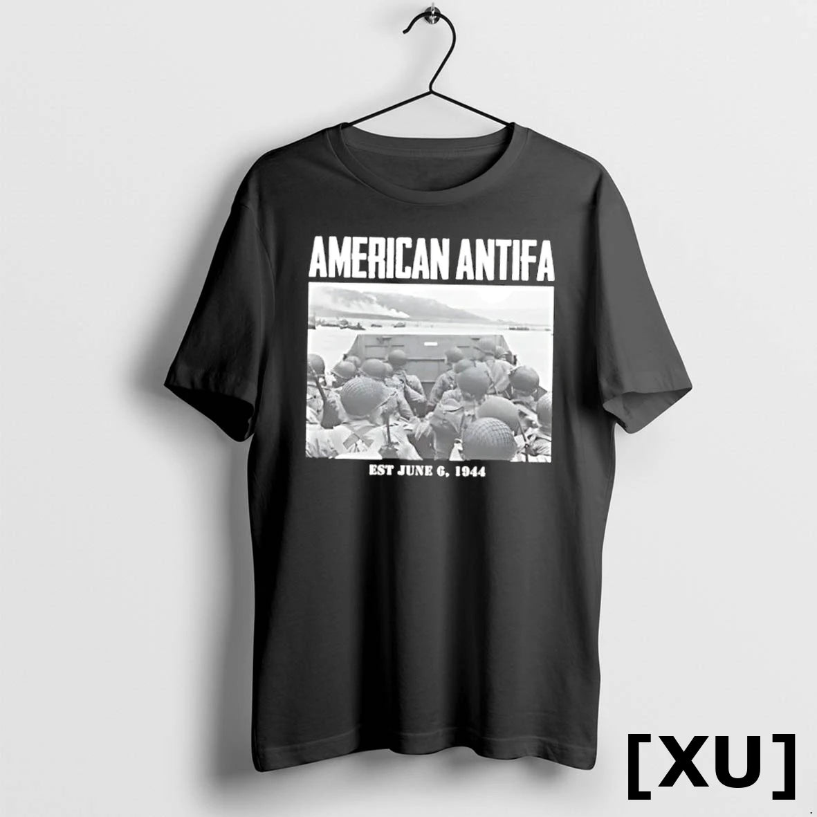 Official American Antifa Est June 6th 1944 Tshirts Sweater