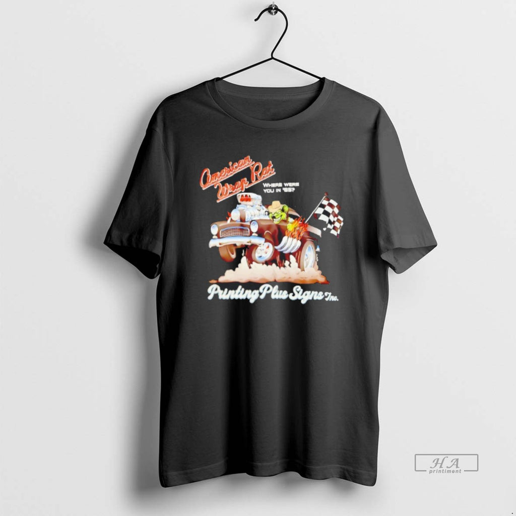 Official American Wrap Rat Where Were You In 85