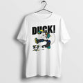 Official Anaheim Mighty Ducks Mascot Playing Hockey 90s