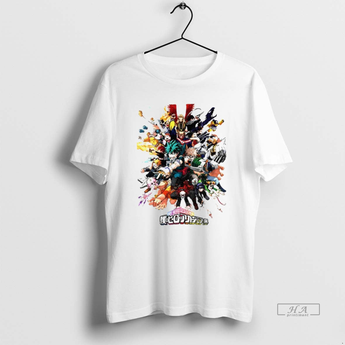 Official Anime Character Collage Graphic My Hero Academia