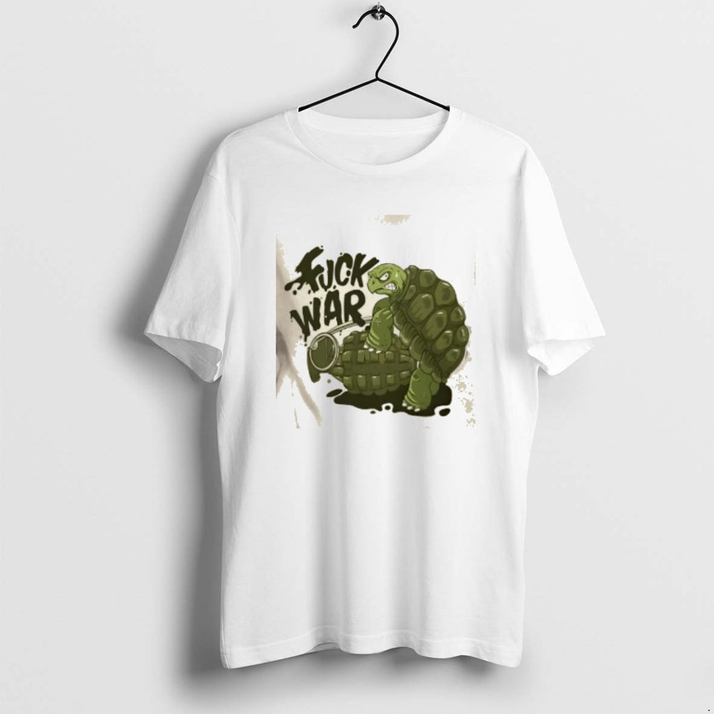 Official Anti War Turtle Grenade Cartoon