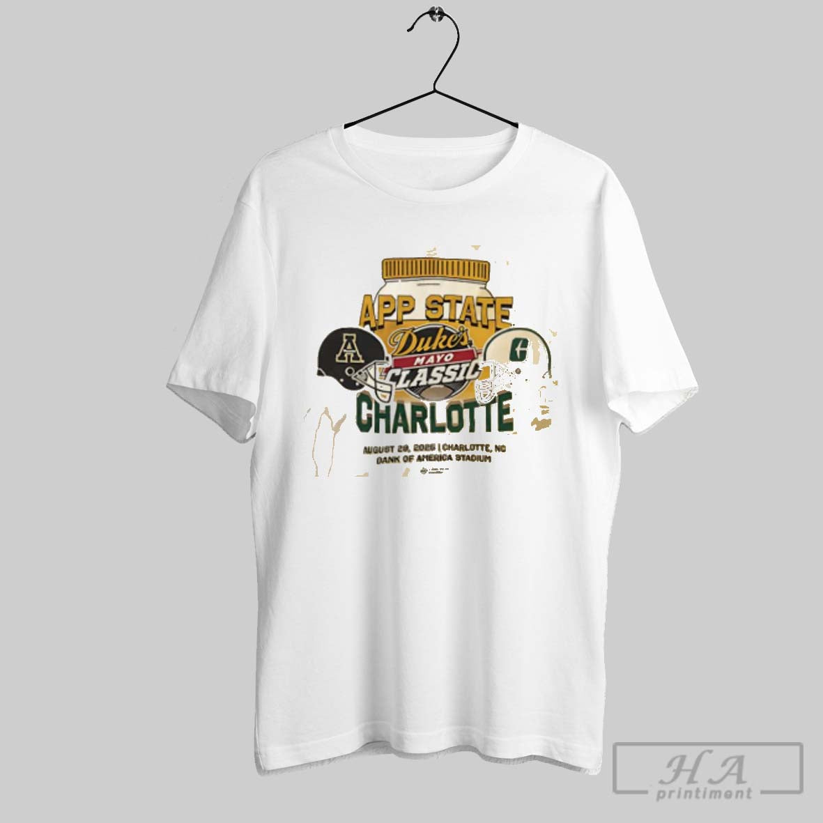 Official Appalachian State Mountaineers Vs Charlotte 49ers Dukes Mayo Classic Charlotte Of America Stadium 2025