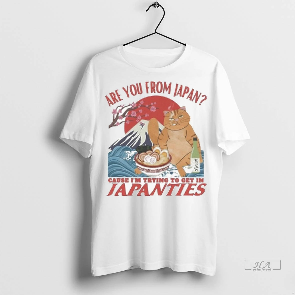 Official Are You From Japan Cause Im Trying To Get In Japanties Cat Tshirts Sweater