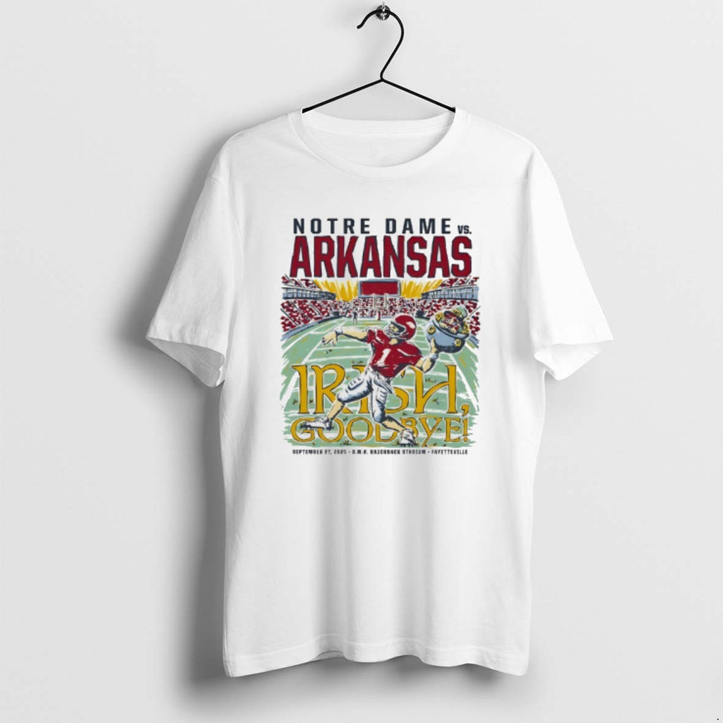 Official Arkansas Vs Notre Dame Game Day 2025 Paint
