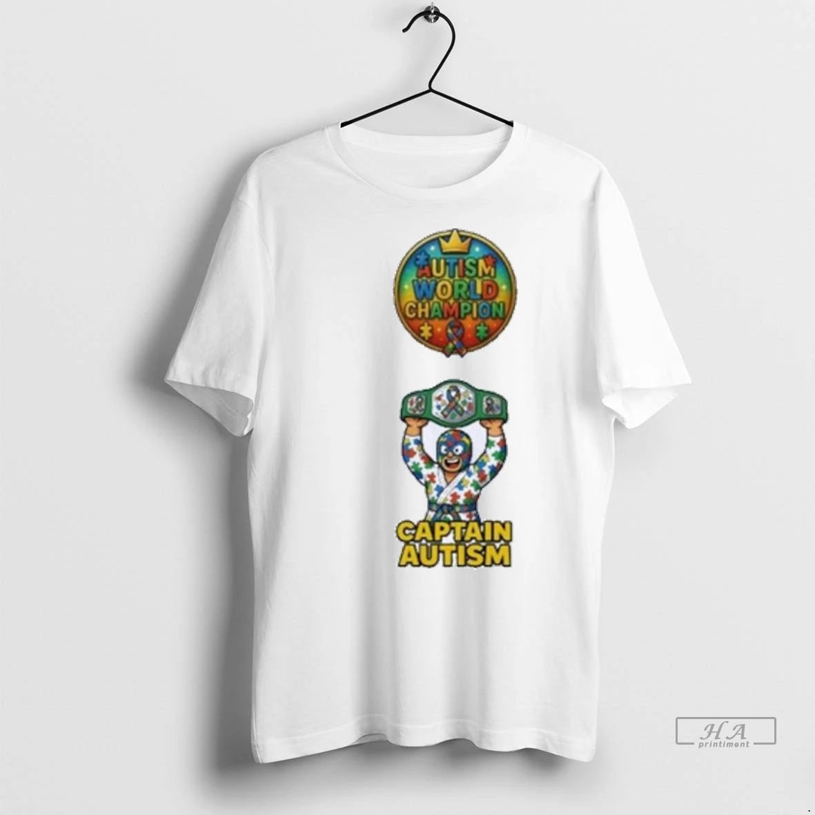 Official Autism World Champion Captain Autism Tshirts Sweater