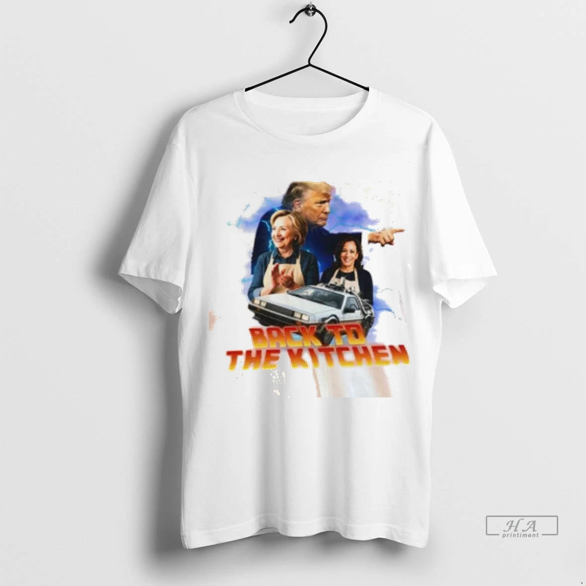 Official Back To The Kitchen Trump Harris Tshirts Sweater