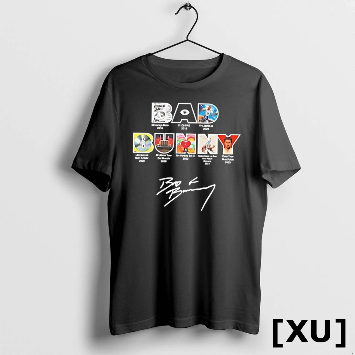 Official Bad Bunny 2025 Signature Tshirts Sweater