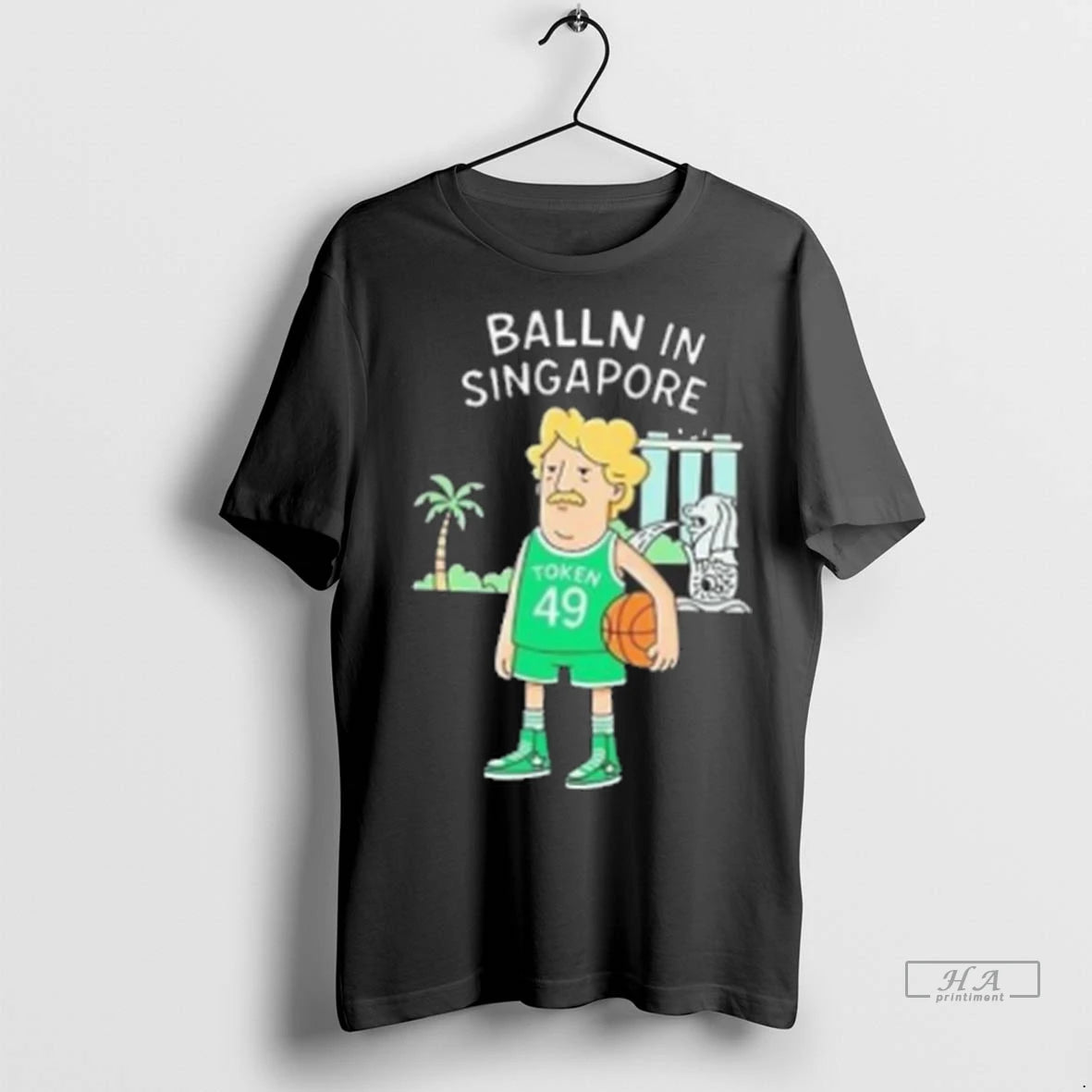 Official Balln In Singapore Token Basketball Tshirts Sweater