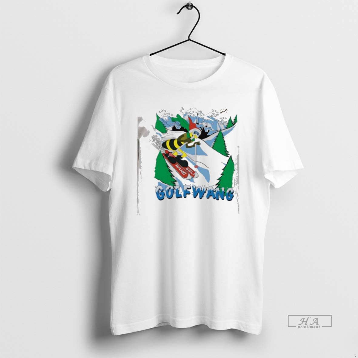Official Bee Is Skiing Golfwang Funny Cute