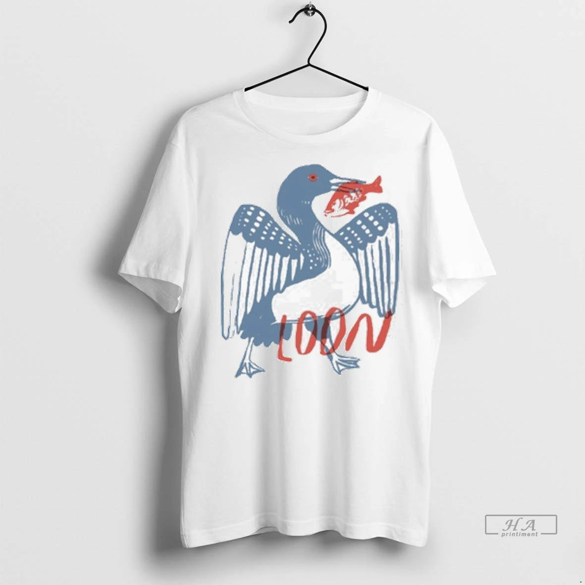 Official Bird Collective Loon Fish Tshirts Sweater