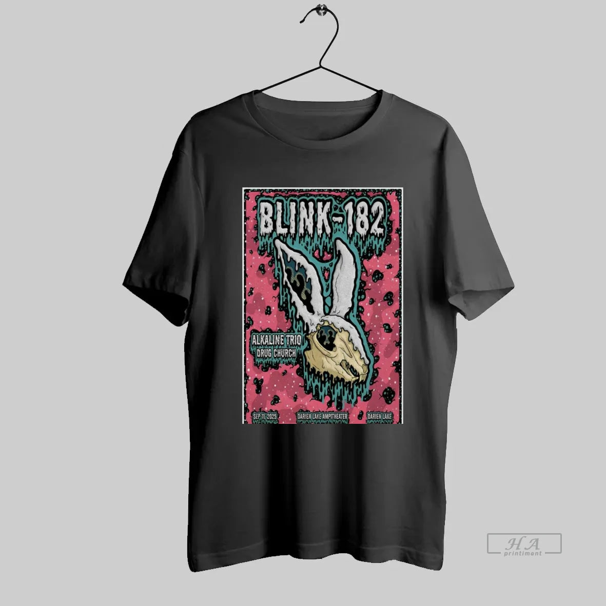 Official Blink 182 Fall Tour September 11 2025 Darien Lake Amphitheater Darien Center Ny