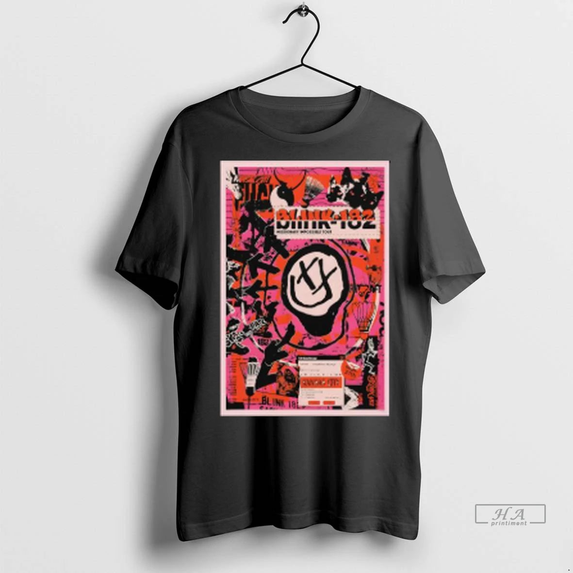 Official Blink 182 Kansas City Mo September 27th 2025 Missionary Impossible Tour Tshirts Sweater