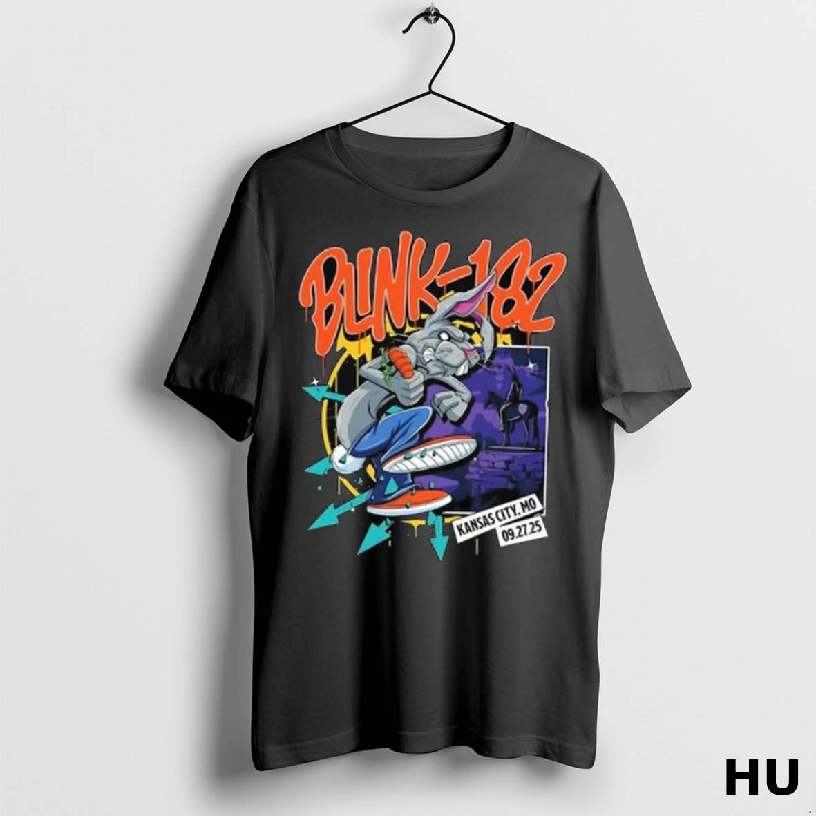Official Blink 182 September 27 2025 T Mobile Center Kansas City Mo Long Sleve