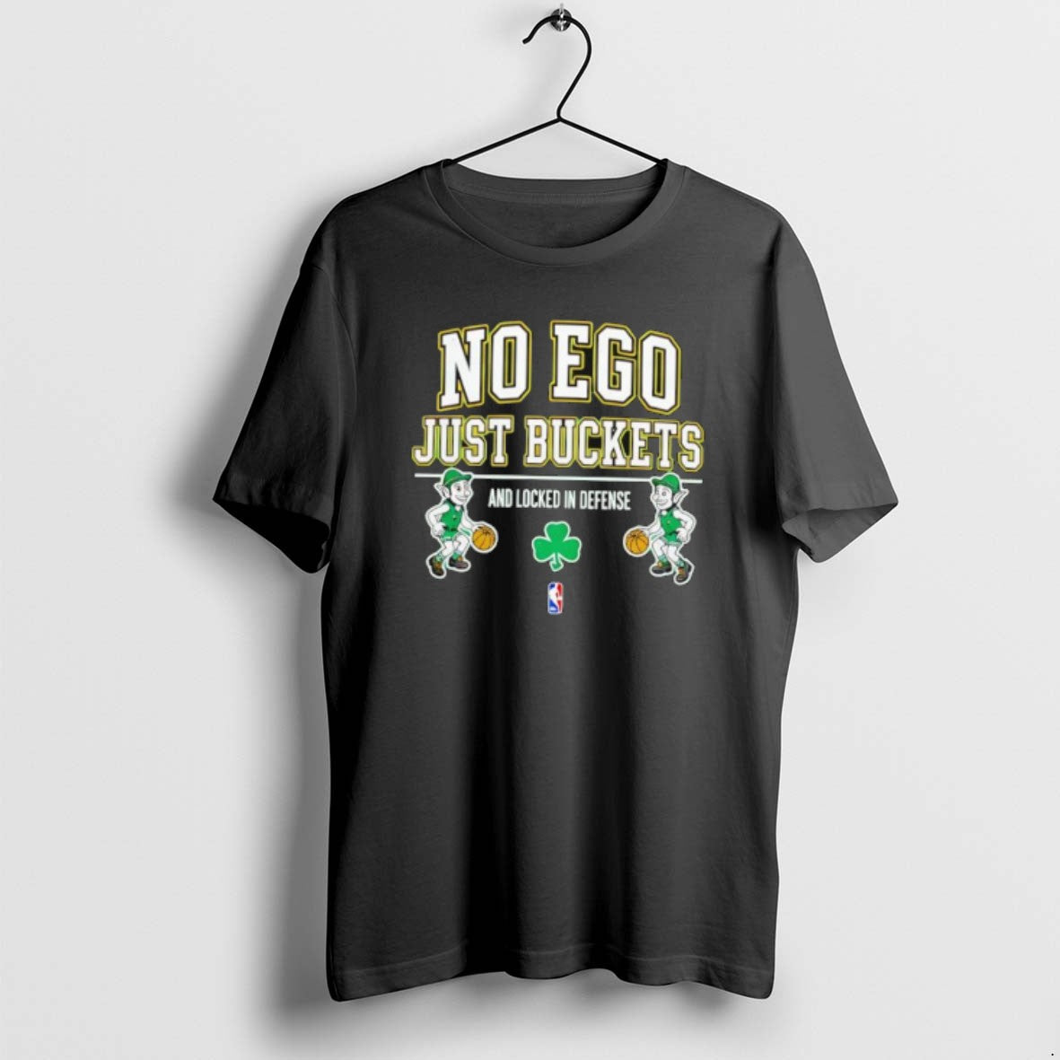 Official Boston Celtics No Ego Just Buckets And Locked In Defense