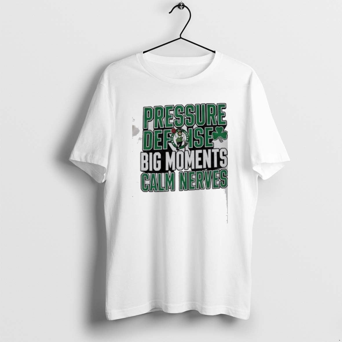 Official Boston Celtics Pressure Defense Big Moments Calm Nerves