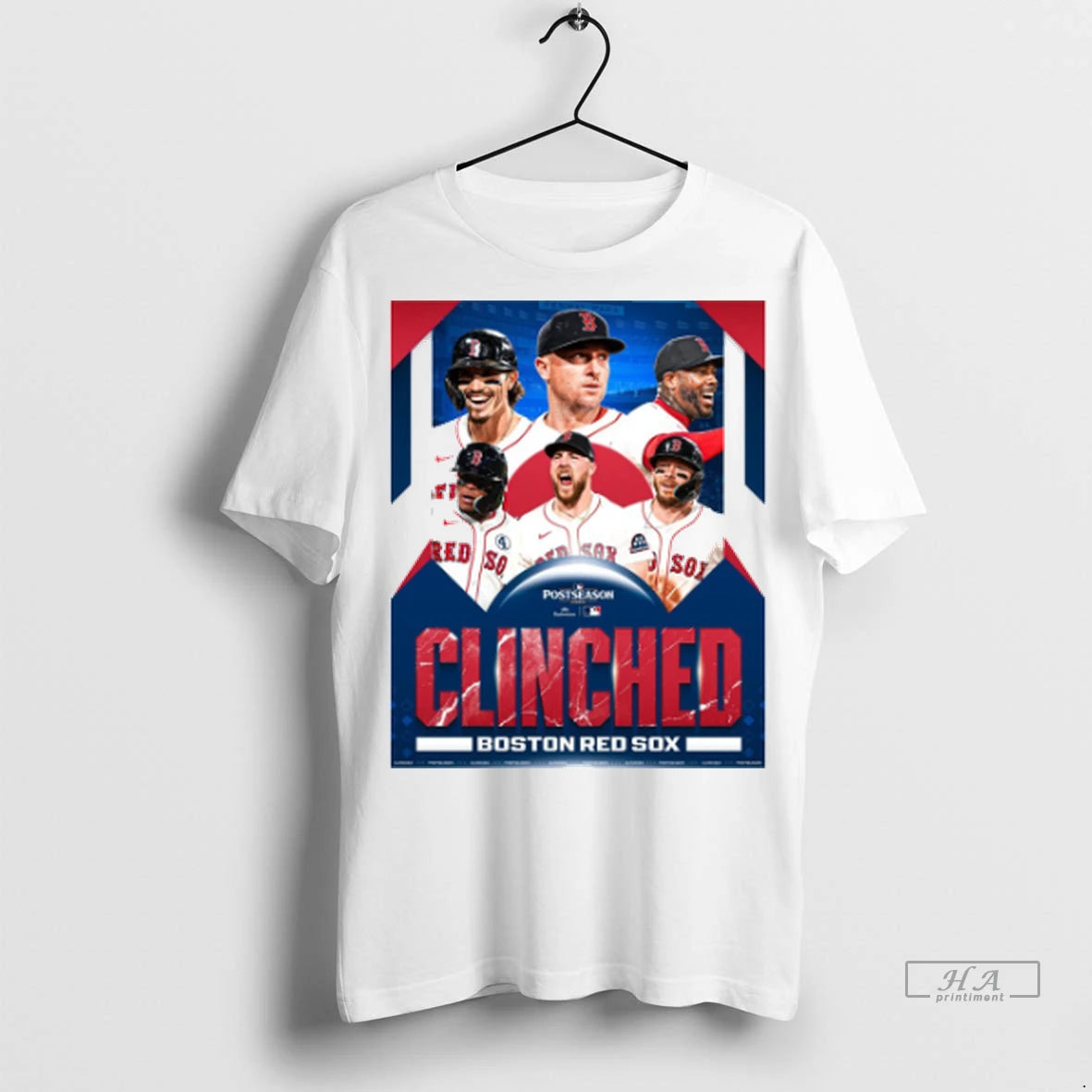 Official Boston Red Sox Baseball Have Clinched 2025 Mlb Postseason Tshirts Sweater