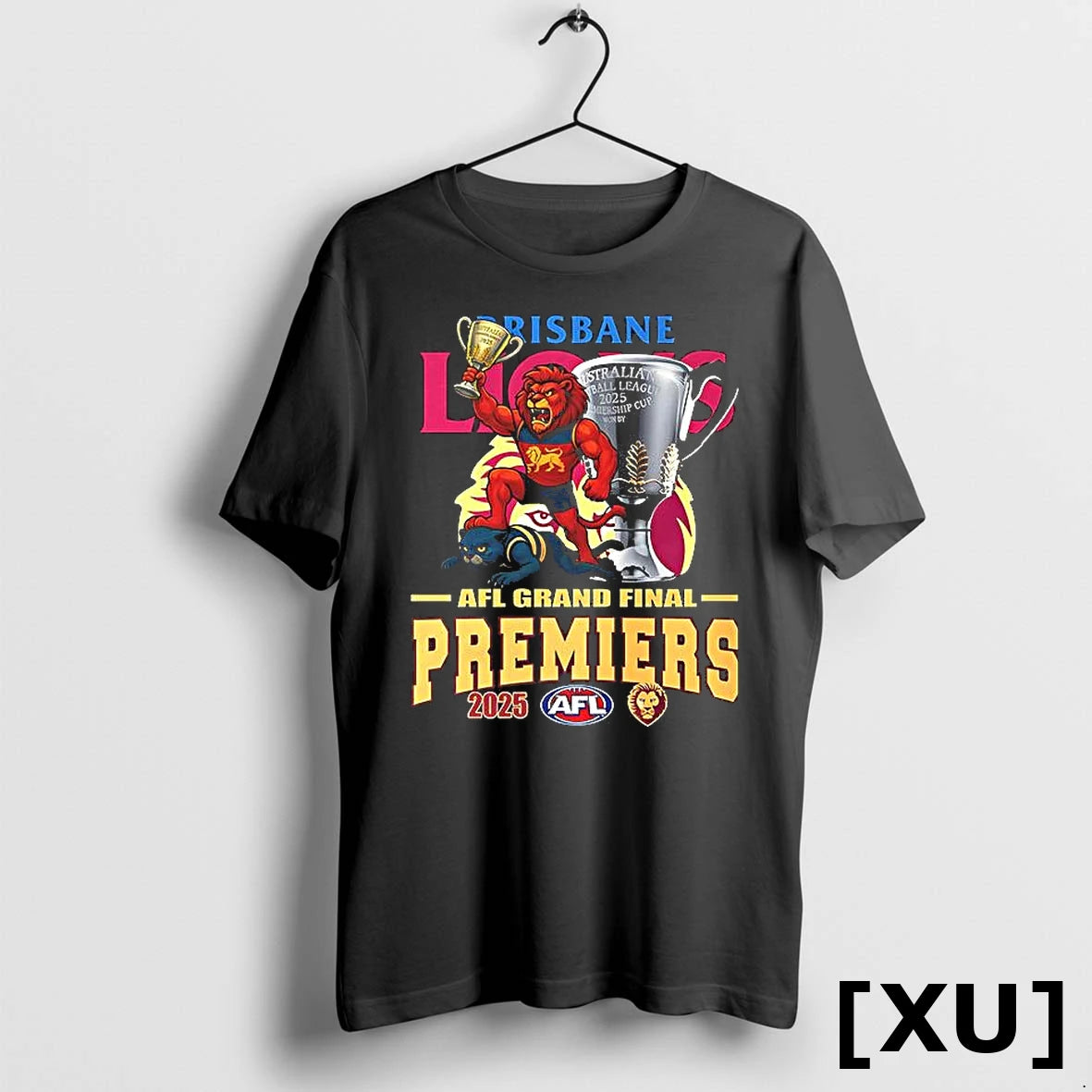 Official Brisbane Lions Afl Grand Final Premiers 2025 Mascot Tshirts Sweater