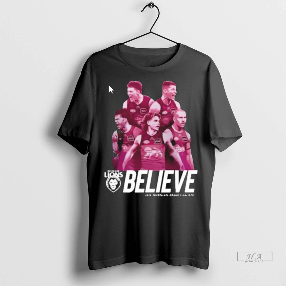 Official Brisbane Lions Believe 2025 Afl Grand Finalis Tshirts Sweater